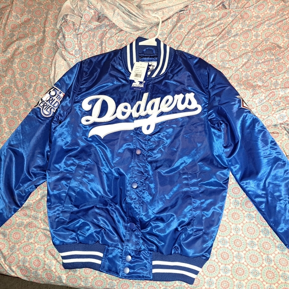 Authentic 75th World Series LA Dodgers Starter Jacket